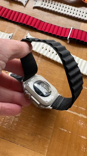 Apple Watch Ultra 1 geração bateria 86%