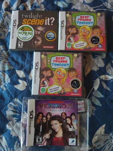 Jogos lacrados para Nintendo DS