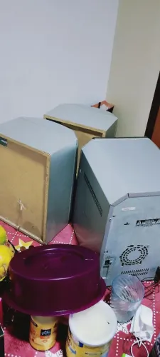 sim Panasonic tem rádio toca fita cd capo auxiliar 