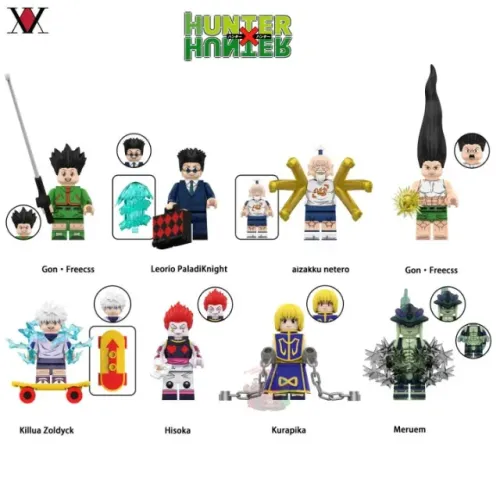 minifigure HUNTER X HUNTER blocos de montar