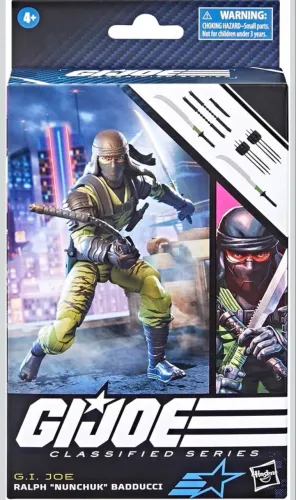 G.I. Joe Classified Series Ralph Nunchuk Badducci hasbro 