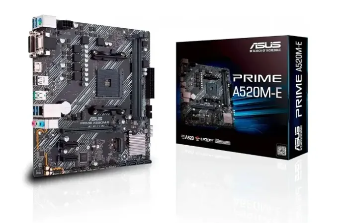 Kit upgrade - A520M-E, Ryzen 5 4500 e 16gb RAM DDR4 Asgard Loki