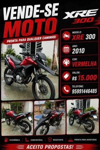 Honda XRE 300 2010 - Muito conservada | R$ 15.000