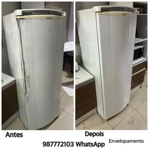 Envelopamento de geladeira 