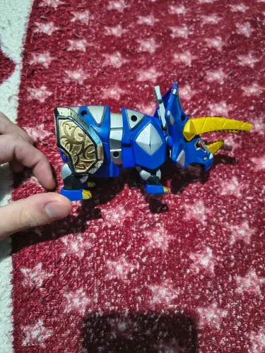 Zord Triceratops Dino Trovão