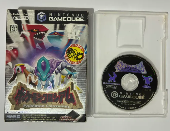 Pokémon Colosseum incompleto jpn Nintendo game cube 