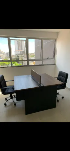 Mesa Escritório Corporativa 2 Pessoas - Gavetas com Chave