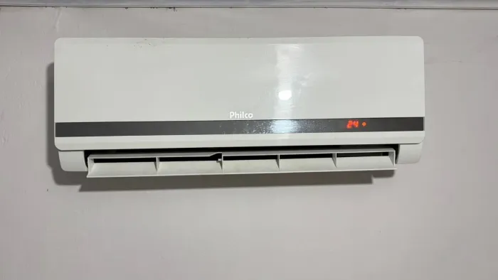 Ar-condicionado funcionando perfeitamente 