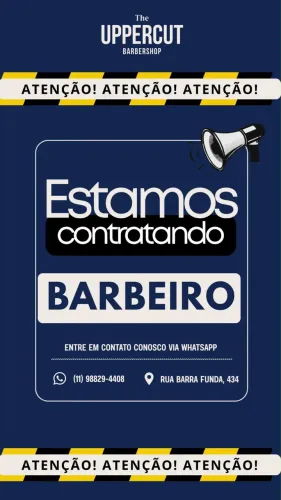 Vaga para barbeiro