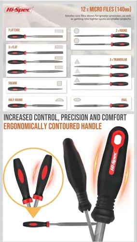 Hi-Spec Kit de ferramentas de 16 peças de metal