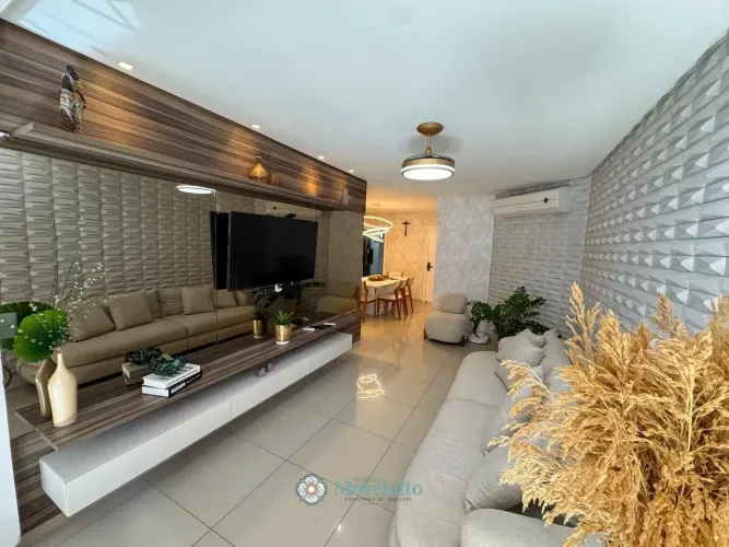 Apartamento com 3 quartos sendo 2 suítes na Ponta Verde