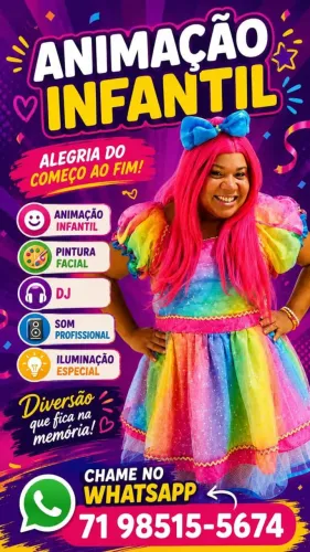DJ, animadora ou fotógrafo 