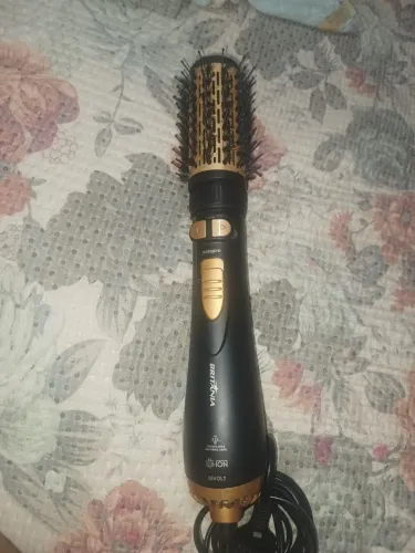 Escova de cabelo rotativa 