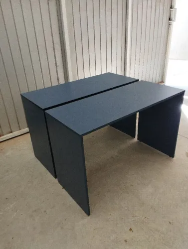 Escrivaninha azul 