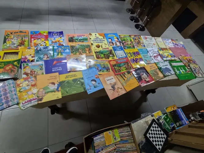 Livros infantis de literatura