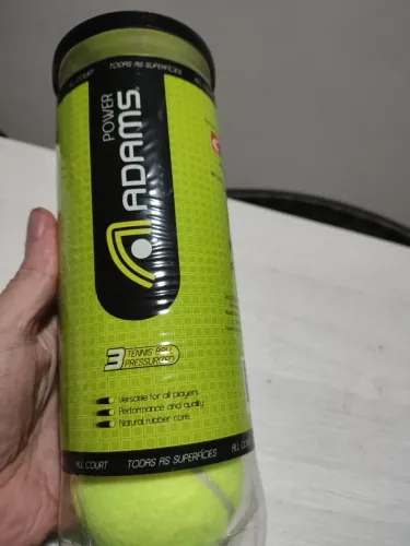 Kit 3 Bolas de tênis Adams centauro lacrado