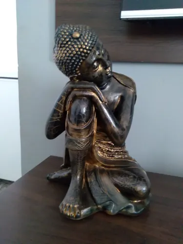 Estátua de luxo buda do Himalaya 40 cm