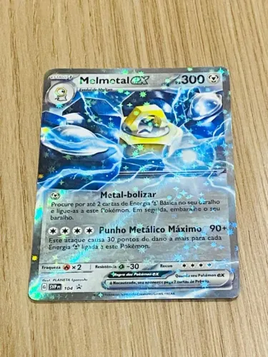 Carta POKEMON Melmetal ex (104/?) Foil NM
