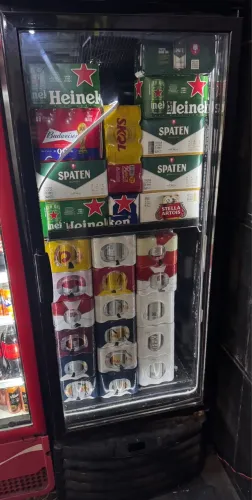 Cervejeira grande, bebidas ficam bem geladas