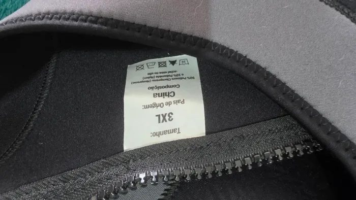 Roupa de mergulho 5mm tamanho xxl