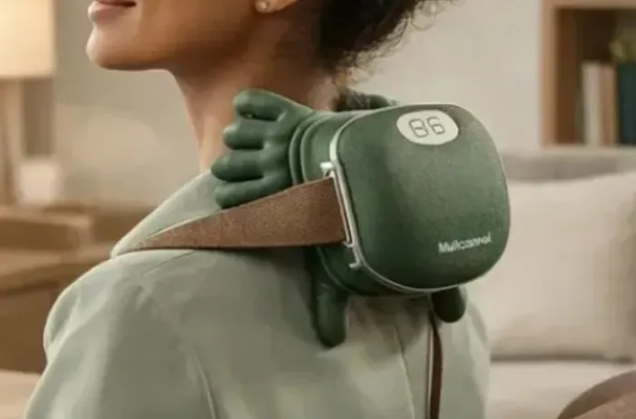 Massageador Elétrico Portátil com Aquecimento