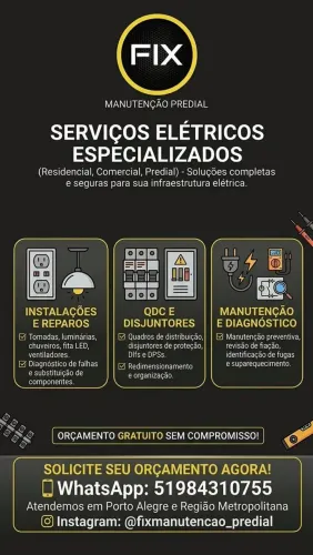 FiX Manutenção Predial.