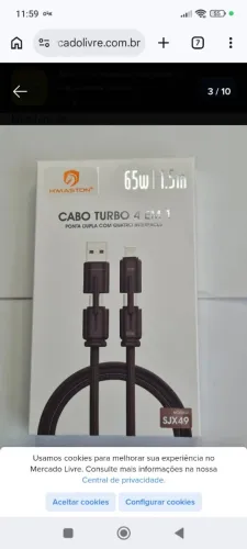 CABO HMASTON 4x1. IOS-USB-TIPO C