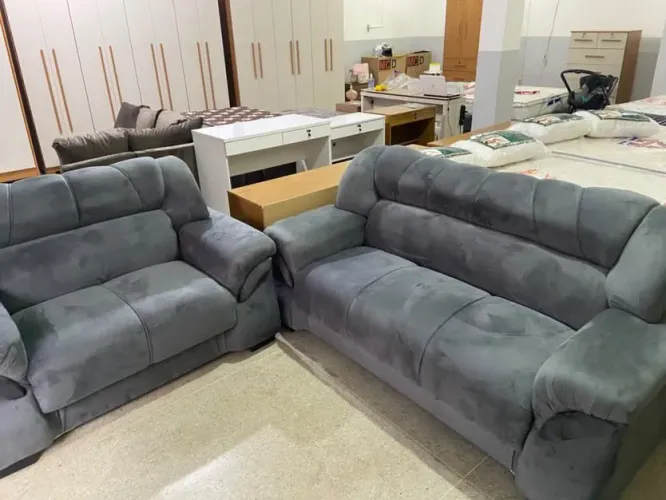 Sofá 2 e 3 lugares novo, entrega rápida