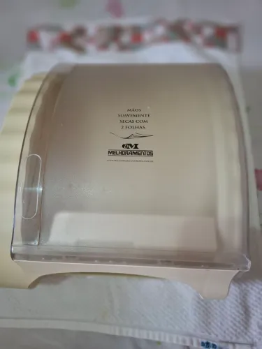 DISPENSER DE LENÇO E PAPEL HIGIÊNICO