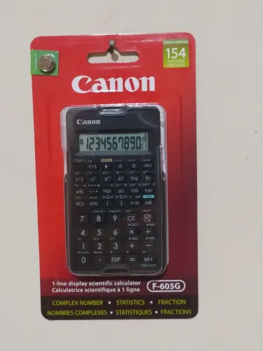 Vendo calculadora científica da Canon F-605G