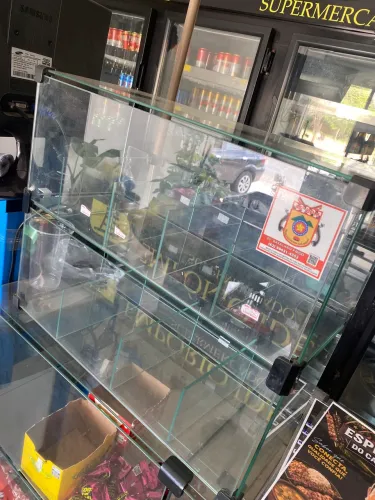 Baleiro de vidro