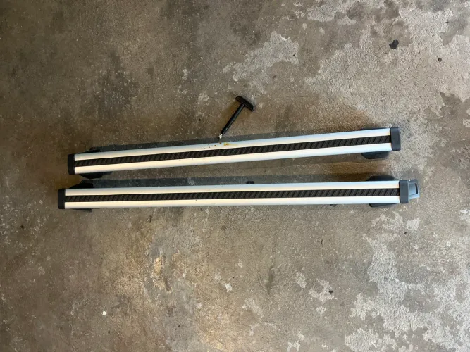 Rack Thule Wingbar Edge Evo Audi Q5 Sportback Teto Normal