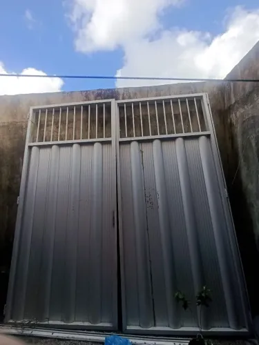 Portão duas bandas reforçado
