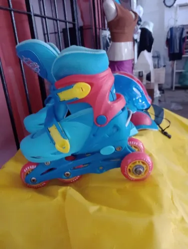 Patins infantil com proteção