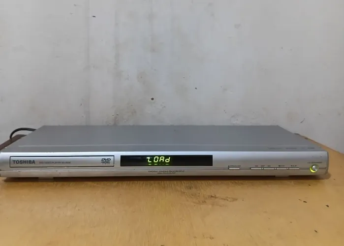 DVD Player Toshiba SD-800X - slim silver  (POR FAVOR LER A DESCRIÇÃO)