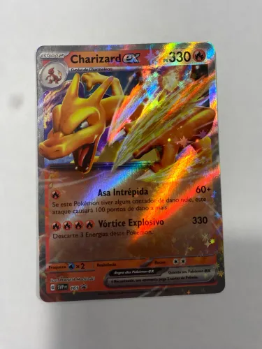 Carta Pokémon em ótimo estado