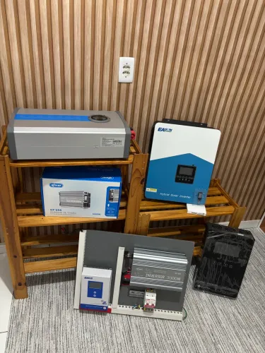 Kits de energia solar offgrid, nobraks e backup de energia.