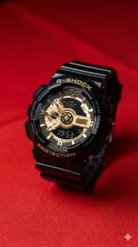 Relógio Casio G-Shock GA-110GB | Black & Gold | Original