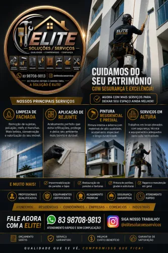SERVIÇO COM USO DE CADEIRINHA SUSPENSA EM ALTURA 