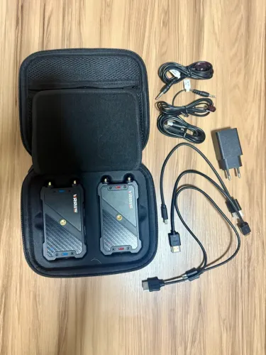 Kit VRRIIS transmissor 400m HDMI Wireless Full HD 