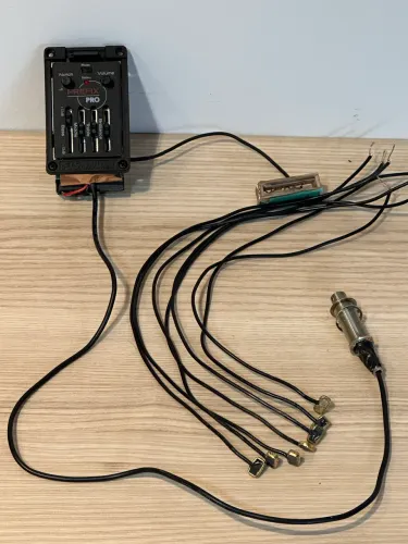 7 Captadores Caimbé + PreAmp Fishman Prefix Pro