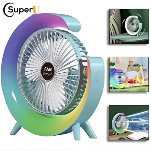 Fan Portable Ventilador de Mesa