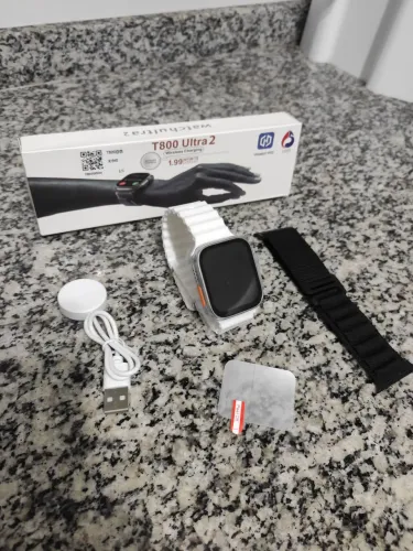 Smartwatch T800 Ultra 2 Novo a Pronta Entrega (com Duas Pulseiras)