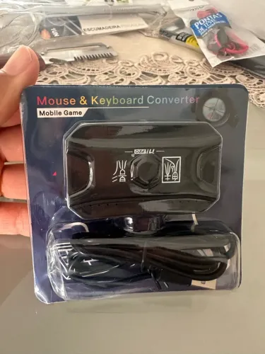 Adaptador de Mouse e teclado Bluetooth