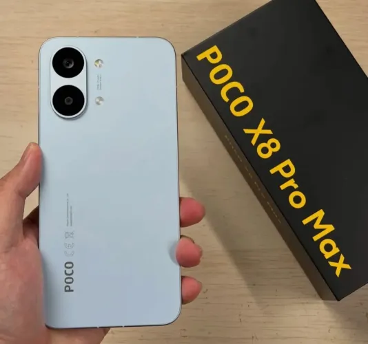 Celular Poco X8 Pro Max 512/12- Azul Branco Preto Novo Lacrado 