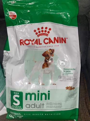 Ração royal canin mini adulto