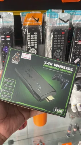 Vídeo game retrô 10.000 jogos, 2 controles sem fio