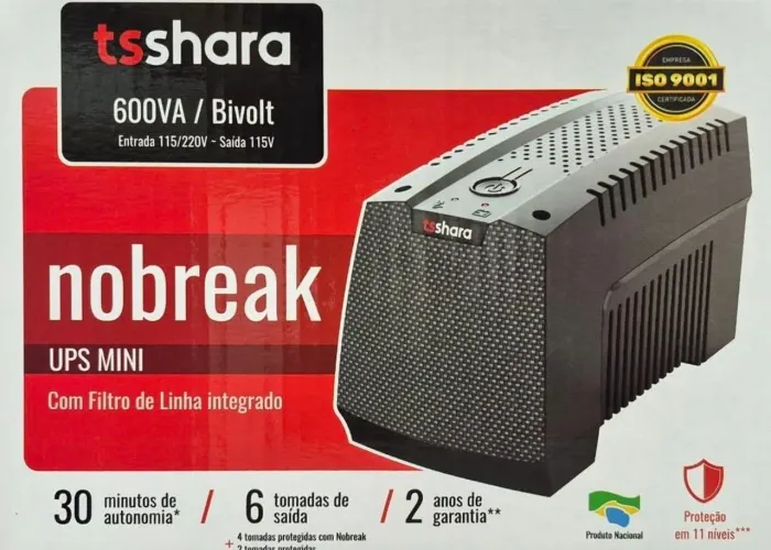 NB MINI 600VA BIV/115V 4+2T REF: 4568<br>NB MINI 600VA BIV/115V 4+2T REF: 4568