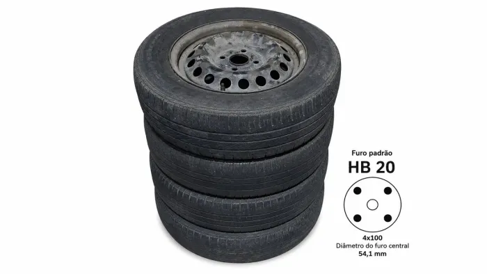RODAS HB20 FURO HB20 USADAS