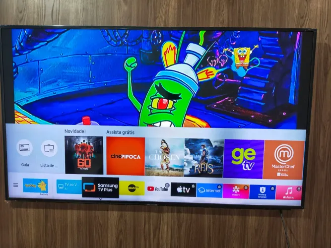 TV 4K SAMSUNG 58 POLEGADAS COM WI-FI E ANDROID E HDMI VALOR R$2.000 REAIS *